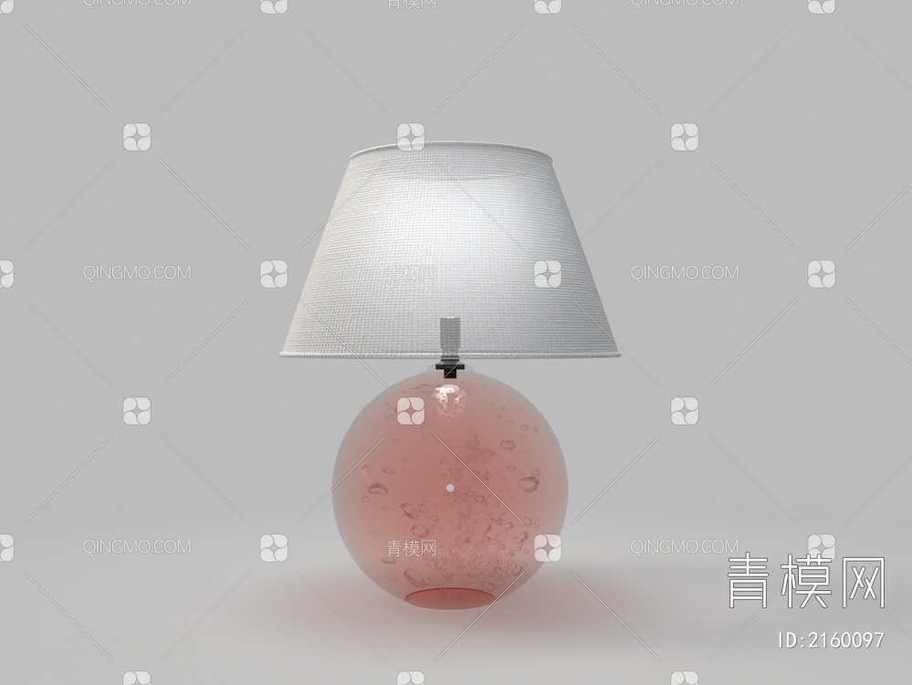 水晶果冻台灯
