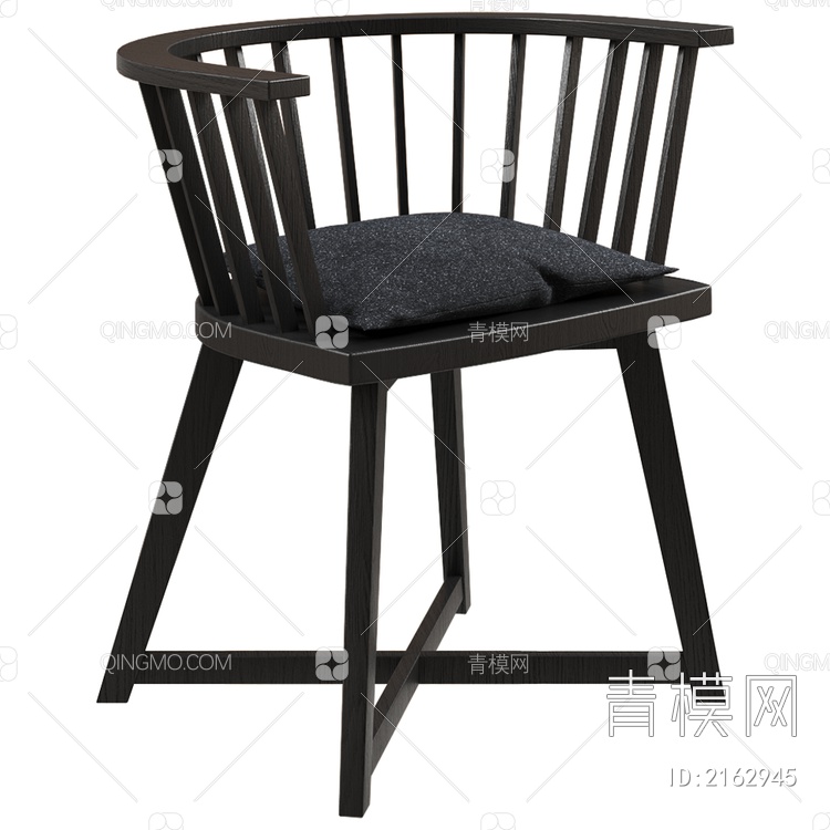 黑色休闲椅单椅