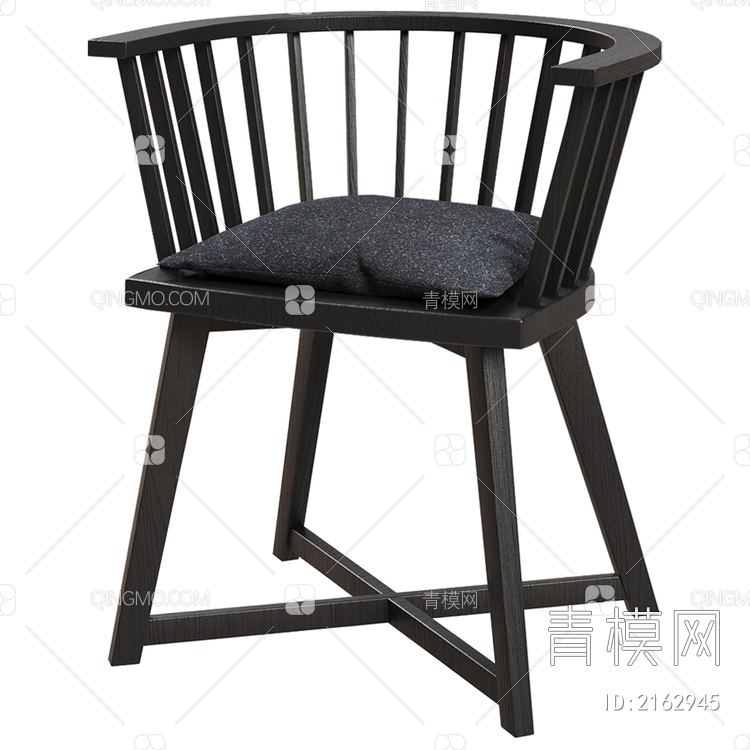 黑色休闲椅单椅