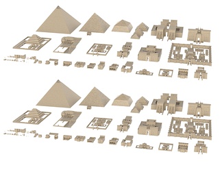 户外建筑 埃及古代建筑群
