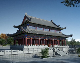 古建筑观音庙