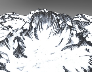 户外景观 雪山