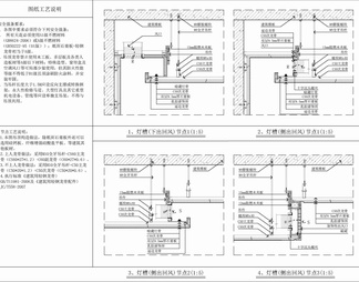天棚漫反射灯槽及叠级吊顶施工工艺 漫反射灯槽  叠级吊顶 空调风口 阴角线