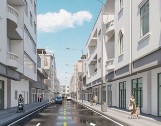 城市道路景观