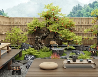 枯山水庭院